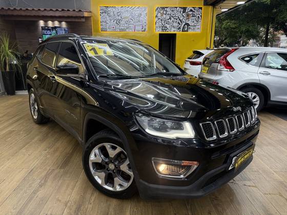 JEEP COMPASS 2.0 16V FLEX LIMITED AUTOMÁTICO JEEP COMPASS 2.0 16V FLEX LIMITED AUTOMÁTICO